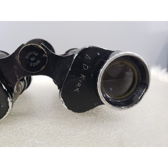 BINOCULARS B.K. ELLIOTT PITTSBURGH-CLEVELAND 8X26 "PITTSBURGHER" FRANCE WWII VTG - Picture 6 of 12
